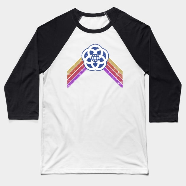 Epcot Center - Faded Glory Baseball T-Shirt by Bt519